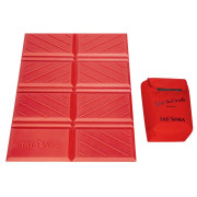Pad pentru șezut turistic Tatonka Foldable Seat Mat 26 X 34Cm roșu red