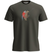Tricou funcțional bărbați Icebreaker Merino 150 Tech Lite SS Tee Bear Catch