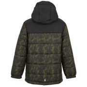 Geacă de iarnă copii Regatta Lofthouse Black/Distress Camo