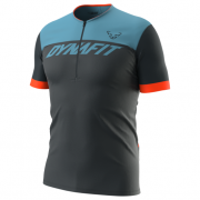 Tricou de ciclism bărbați Dynafit Ride Light 1/2 Zip SS Tee M albastru / negru