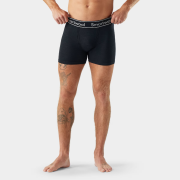 Boxeri funcționali bărbați Smartwool Men's Intraknit Boxer Brief Boxed negru BLACK