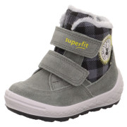 Încălțăminte de iarnă copii Superfit Groovy 2.0 Grün/Grau gri Grün/Grau