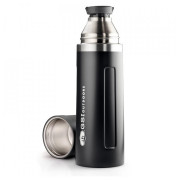Termos GSI Outdoors Glacier Stainless Vacuum Bottle 1l negru black