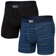 Boxeri Saxx Vibe Super Soft Bb 2Pk negru/albastru surge spacedye/navy