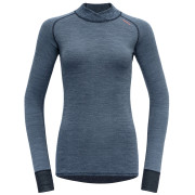Tricou funcțional femei Devold Kvitegga Merino 230 Cross Neck