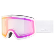 Ochelari de schi Uvex Provoqe V alb WHITE MATT DL/PINK-CLEAR S0-2