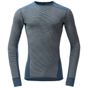 Tricou funcțional bărbați Devold Reverso Merino Shirt Man albastru Griffin