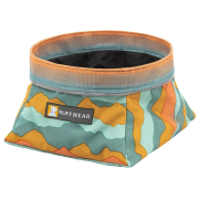 Bol pentru câini Ruffwear Quencher™ Bowl portocaliu/ Spring Mountains
