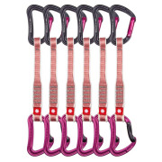 Set bulce echipate Ocún Raven Qd Zoom 20 Cm 6-Pack roz Pink