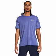 Tricou bărbați Under Armour STREAKER SPLATTER SS albastru/violet Starlight/DownpourGray/Reflective