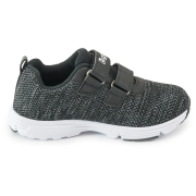 Încălțăminte cu închidere Velcro femei Bugga Tempe Black negru/alb Black