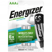 Baterie încărcabilă Energizer AAA / HR03 - 800 mAh Extreme argintiu