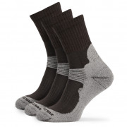 Șosete Zulu Merino Men 3 pack gri/maro