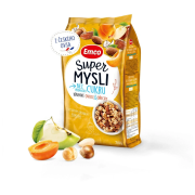 Müsli Emco Super Müsli 500g fructe și nuci, fără adaos de zahăr
