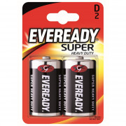 Baterie Energizer Eveready super blister D negru