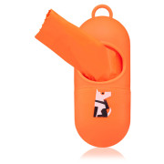 Dispenser pentru pungi igienice câini Explorer Dog Zásobník s 1 rolí portocaliu/ oranžová
