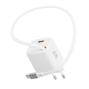 Adaptor Swissten SlideCharge Gan 30W, 1X USB-A 18W
