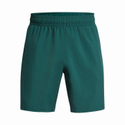 Pantaloni scurți bărbați Under Armour Woven Wdmk Shorts verde / albastru