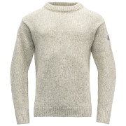 Hanorac funcțional bărbați Devold Nansen Wool Sweater gri deschis GREY MELANGE