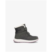 Încălțăminte de iarnă copii Viking Outdoor Footwear Equip Glitter Warm WP 2V Charcoal/Dusty Pink