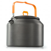 Fierbător GSI Outdoors Halulite 1.8 L Tea Kettle gri/portocaliu