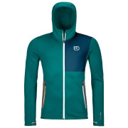 Hanorac bărbați Ortovox Fleece Hoody verde