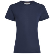Tricou funcțional femei Icebreaker W Mer Core SS Tee albastru închis Midnight Navy