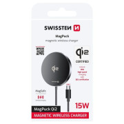 Încărcător fără fir Swissten MagPuck
