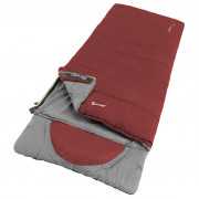 Sac de dormit tip pătură Outwell Contour Lux roșu