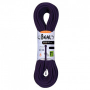 Coardă de alpinism Beal Joker 9,1 mm (60 m) Dry Cover violet