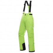 Pantaloni de schi copii Alpine Pro Lermono verde