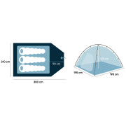 Cort Zulu Easy Tent 3 Plus