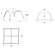 Tendă Outwell Wakefield Shelter L