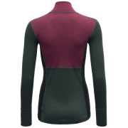 Tricou funcțional femei Devold Lauparen Merino 190 Zip Neck Wmn
