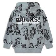 Hanorac copii Lego Wear Lwsian 702 Grey