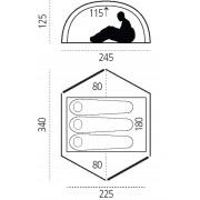Cort FjĂ¤llrĂ¤ven Keb Dome 3