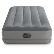 Saltea gonflabilă Intex Twin Dura-Beam Prestige Mid-Rise USB Pump
