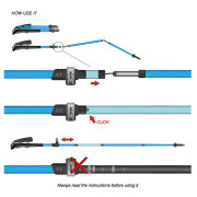 Bețe de trekking Fizan Ultrax Alu