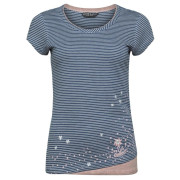 Tricou femei Chillaz Fancy Little Dot alb/roz/albastru indigo blue stripes washed