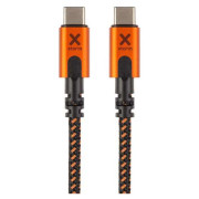 Cablul de încărcare și de date Xtorm Xtreme USB-C PD cable (1,5m) negru Black/Orange