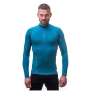 Tricou bărbați Sensor DF Merino Wool dl.r. zip