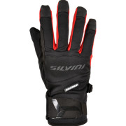 Mănuși softshell Silvini Fusaro UA745 negru/roșu