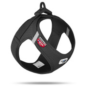 Ham pentru câini Curli Vest Clasp Air-Mesh negru Black