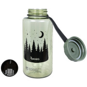 Sticlă Warg Woods Tritan Wide 1 L