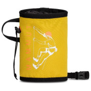 Săculeț pentru magneziu Mammut Gym Print Chalk Bag galben