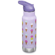 Termos copii Klean Kanteen Insulated Kid Classic Narrow 12oz (w/Flip Seal Sport Cap) violet ice cream