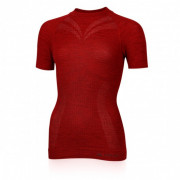 Tricou funcțional femei Lasting Malba roșu