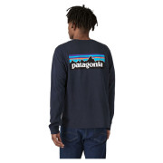 Tricou bărbați Patagonia P-6 Logo Responsibili Tee LS