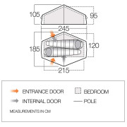 Cort turistic Vango Apex Compact 200