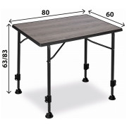Masă Brunner Linear Greywood 80